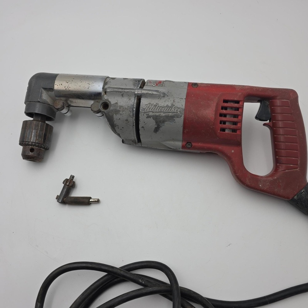 Milwaukee 1107-1 Corded 1/2 in. Right-Angle Drill, 7 Amp, 0-500 Rpm, 120V Works